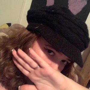 Vintage like biker hat